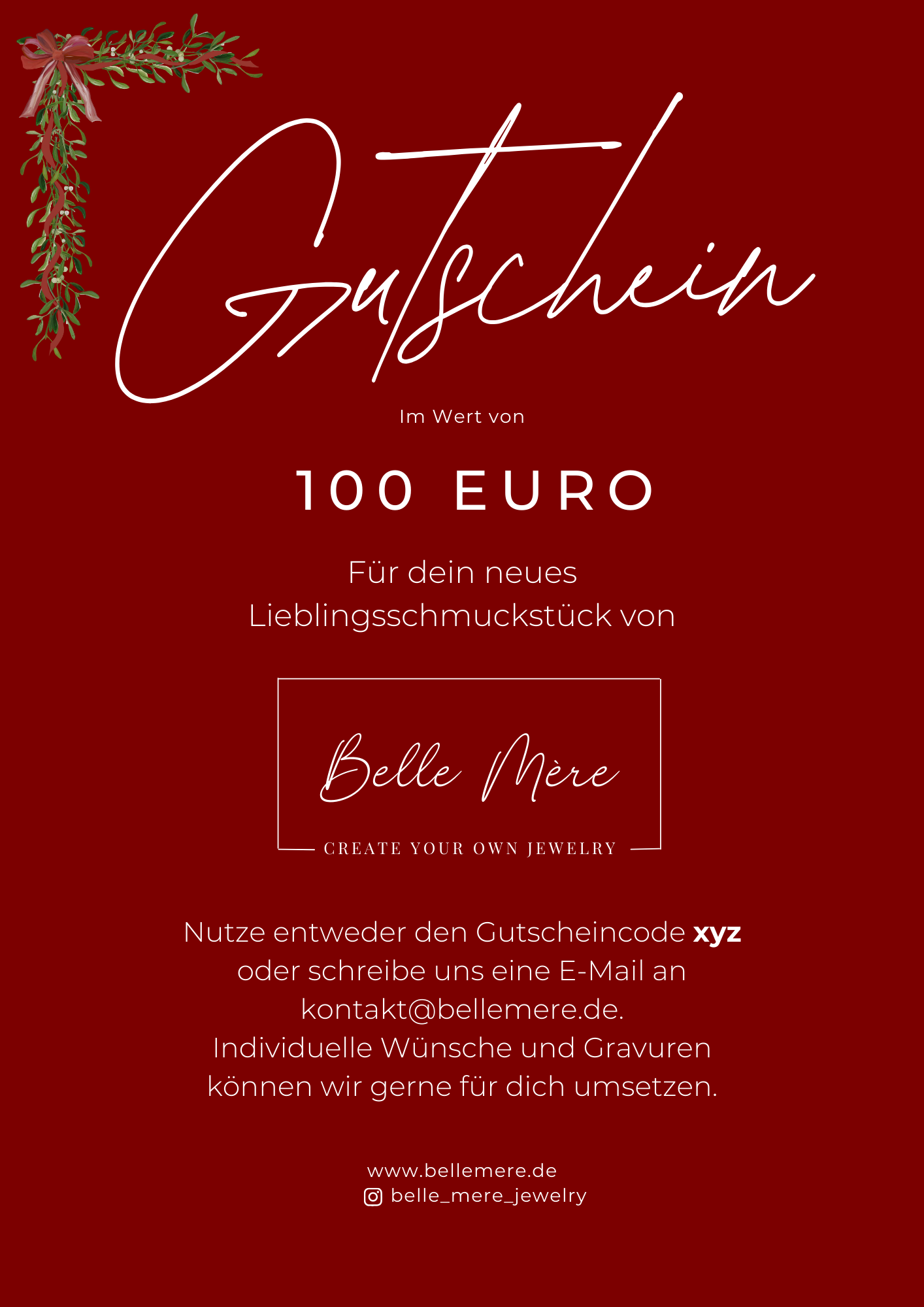 Belle Mère Gutschein