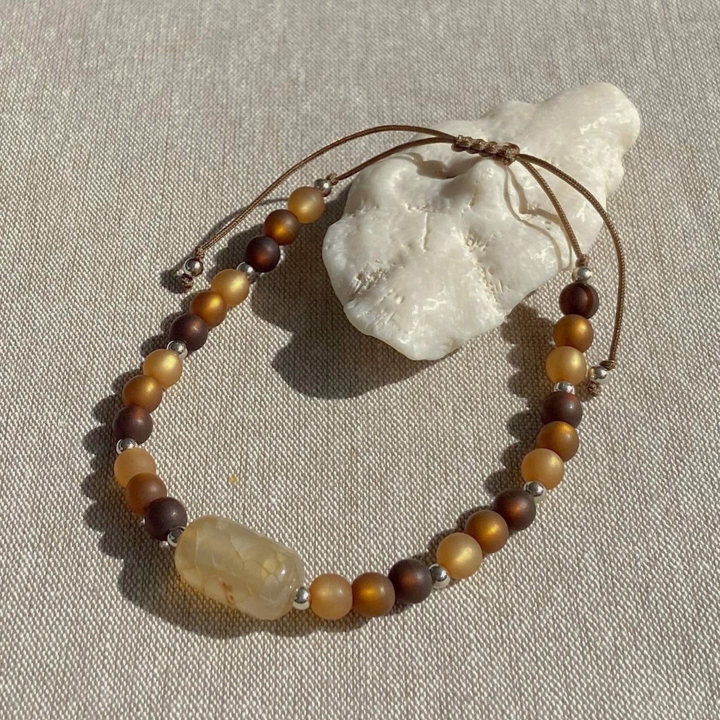 Men Amber Bracelet