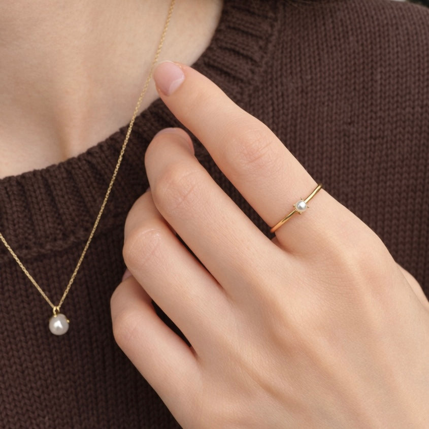 Fine Pearl Ring