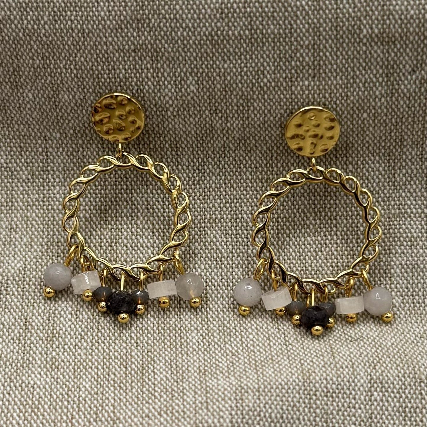 Boho Stone Earring