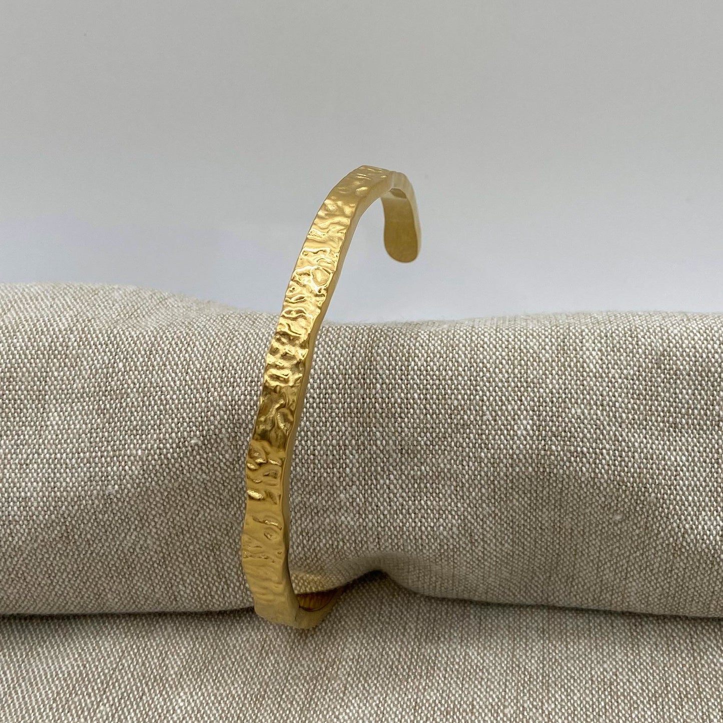 Hammered Bangle