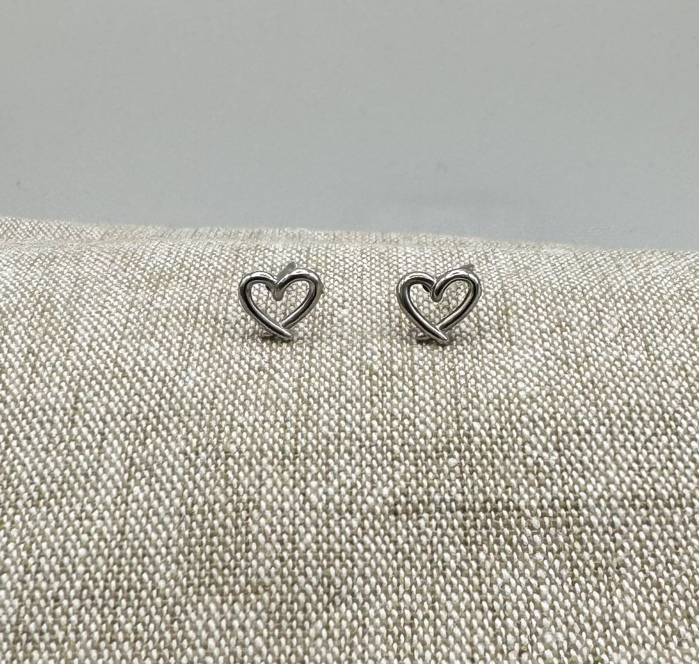 Drawn Heart Earring