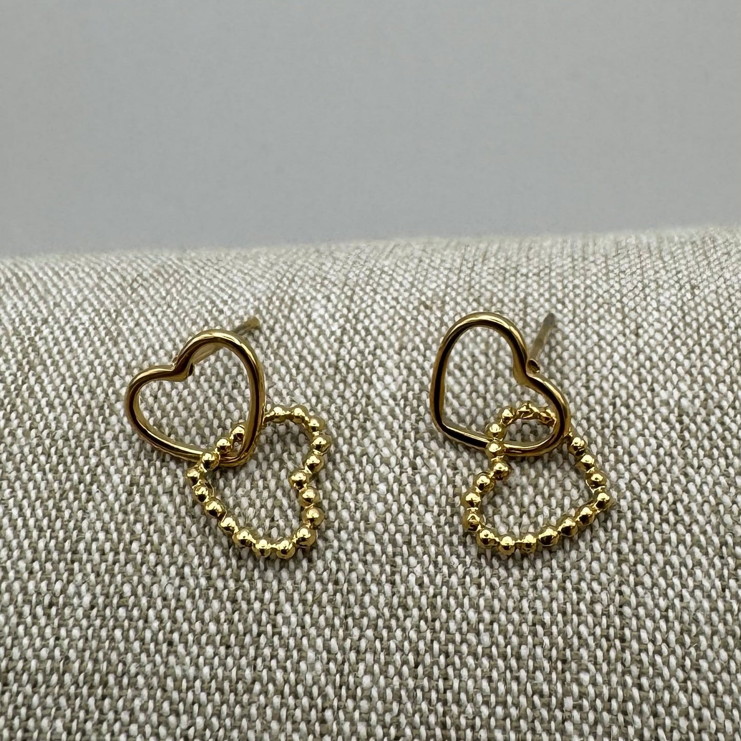 Double Heart Earring
