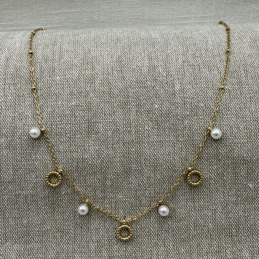 Pearls & Rounds Necklace