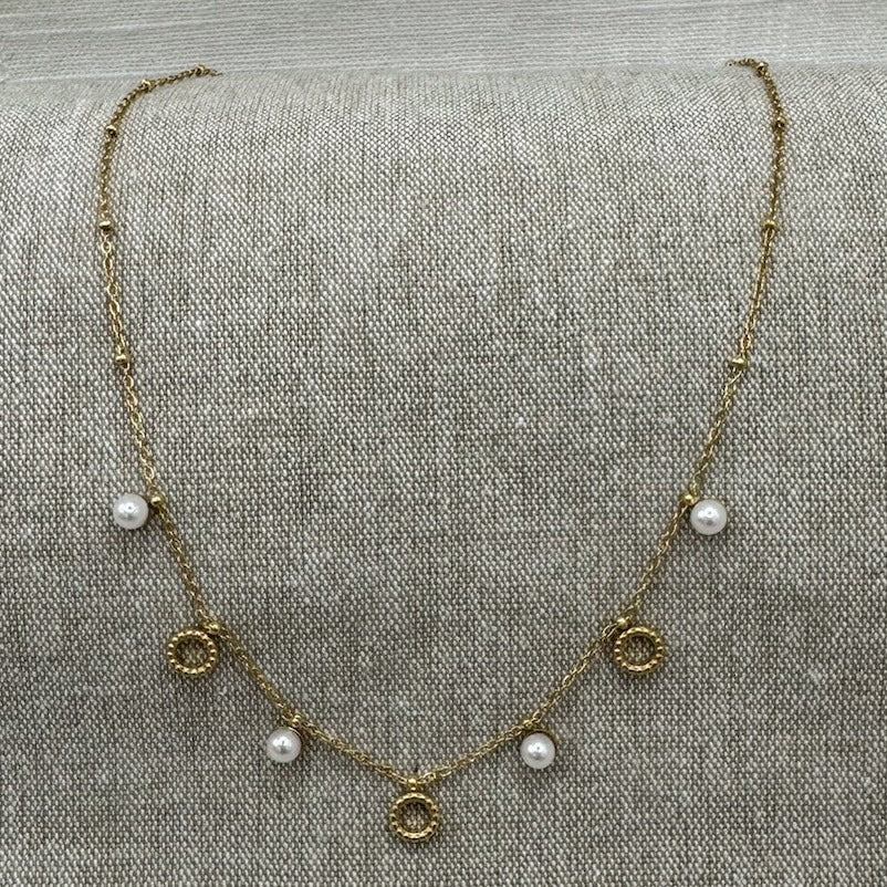 Pearls & Rounds Necklace