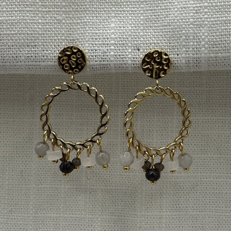 Boho Stone Earring