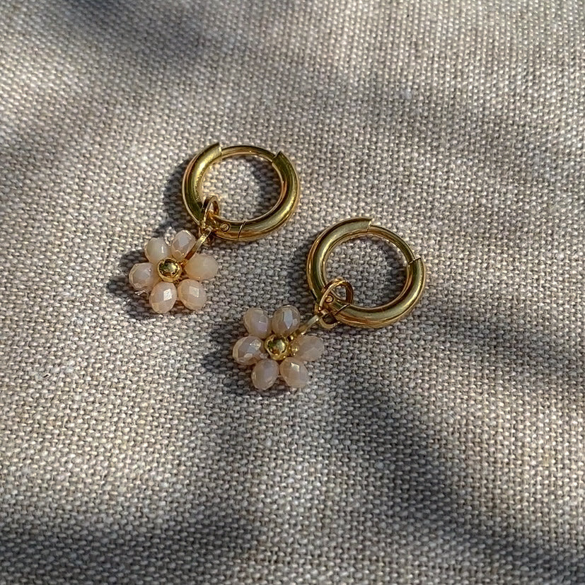 Daisy Hoops Rosa