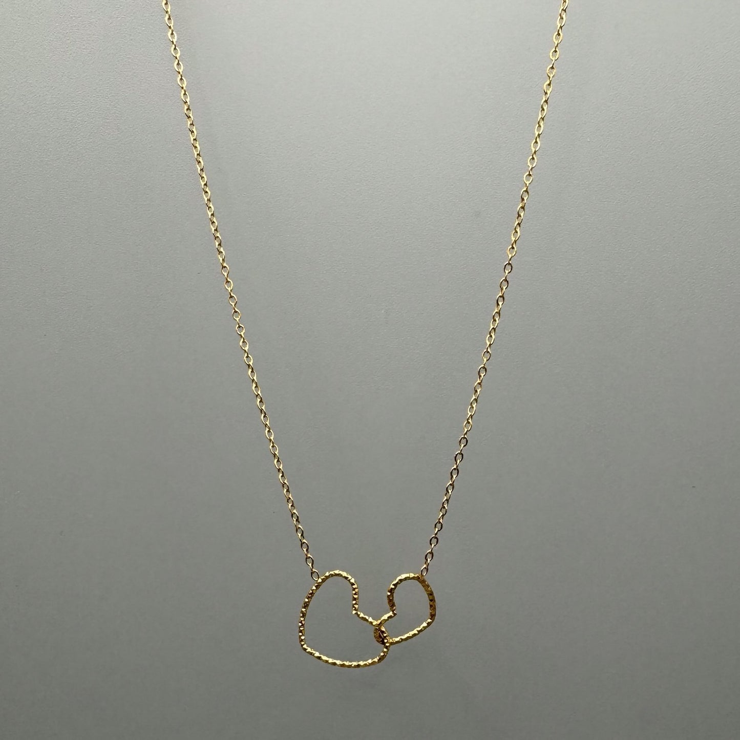 Double Heart Necklace