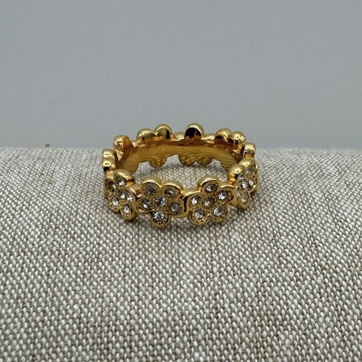 Flower Zirkonia Ring
