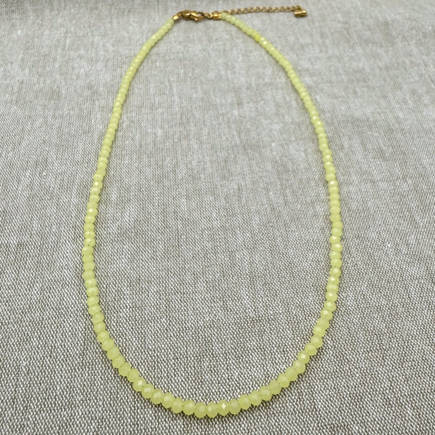 Lemon Beads Necklace