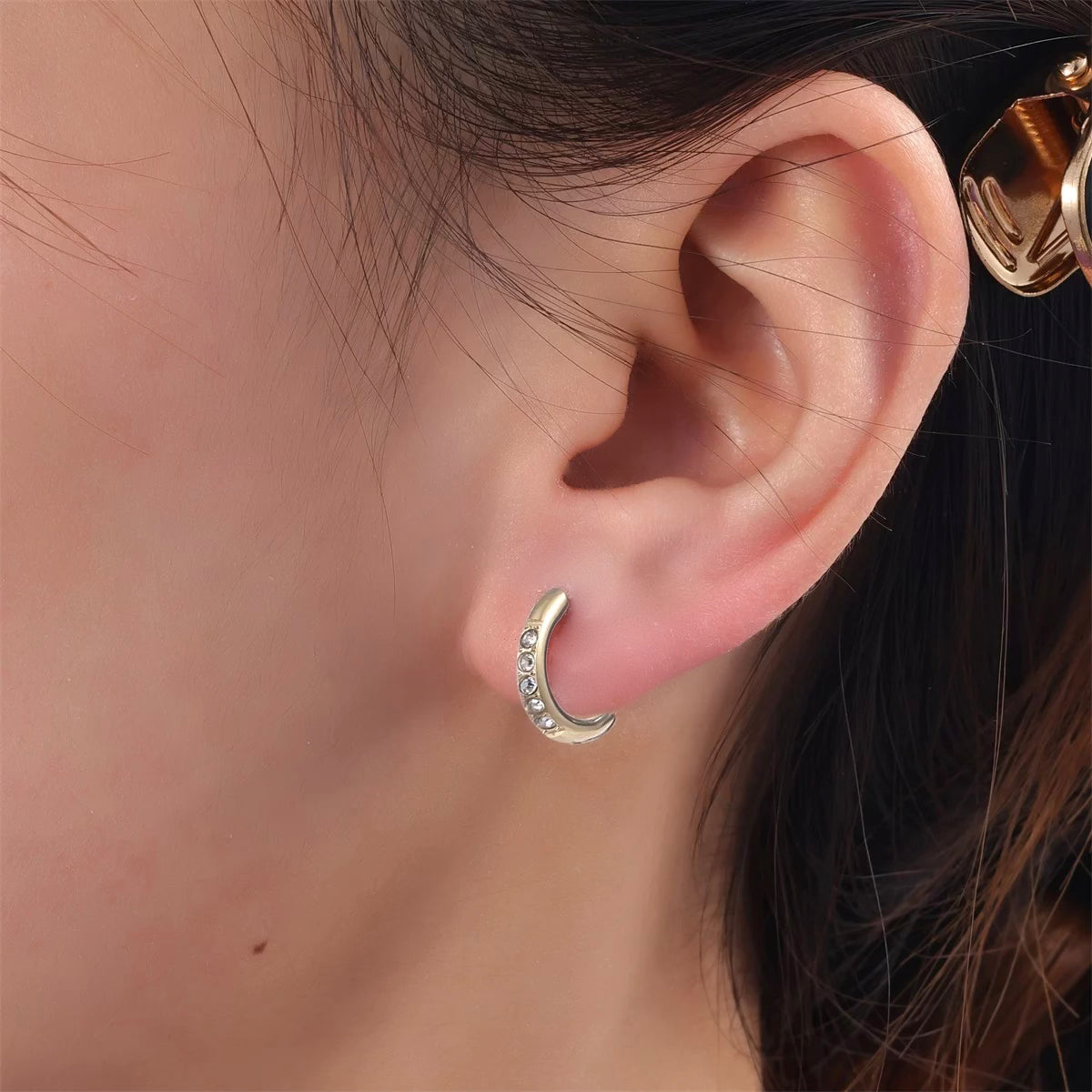 Crystal Hoops