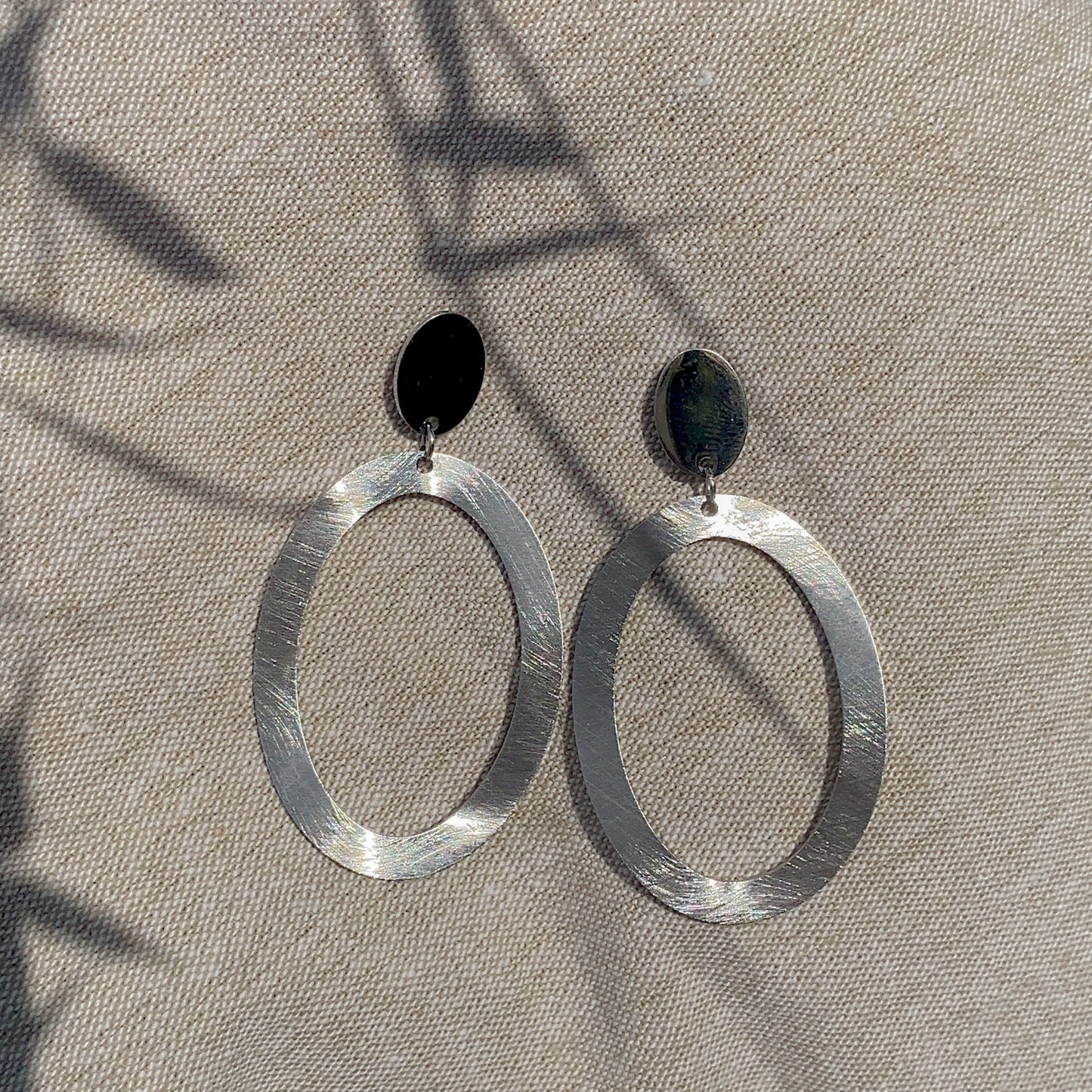 Statement Earring Silber