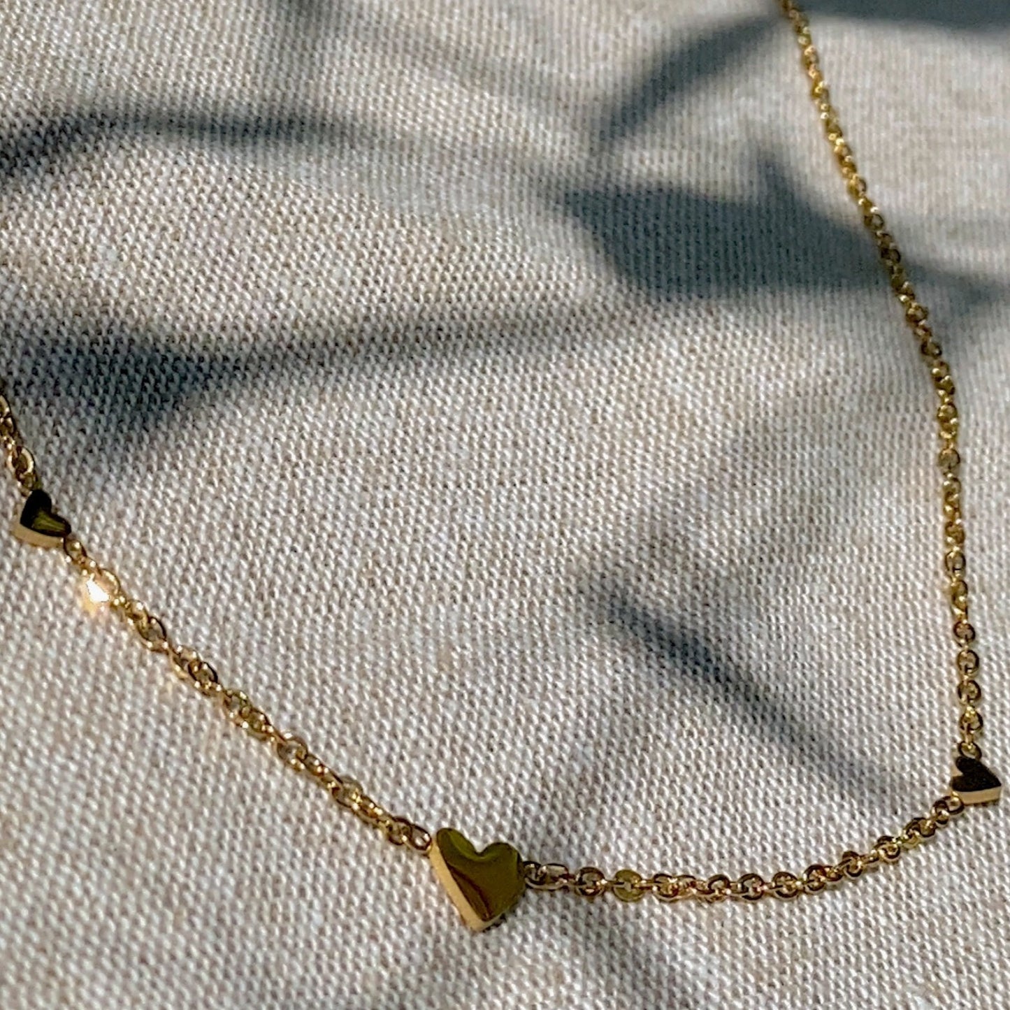 Small Hearts Necklace