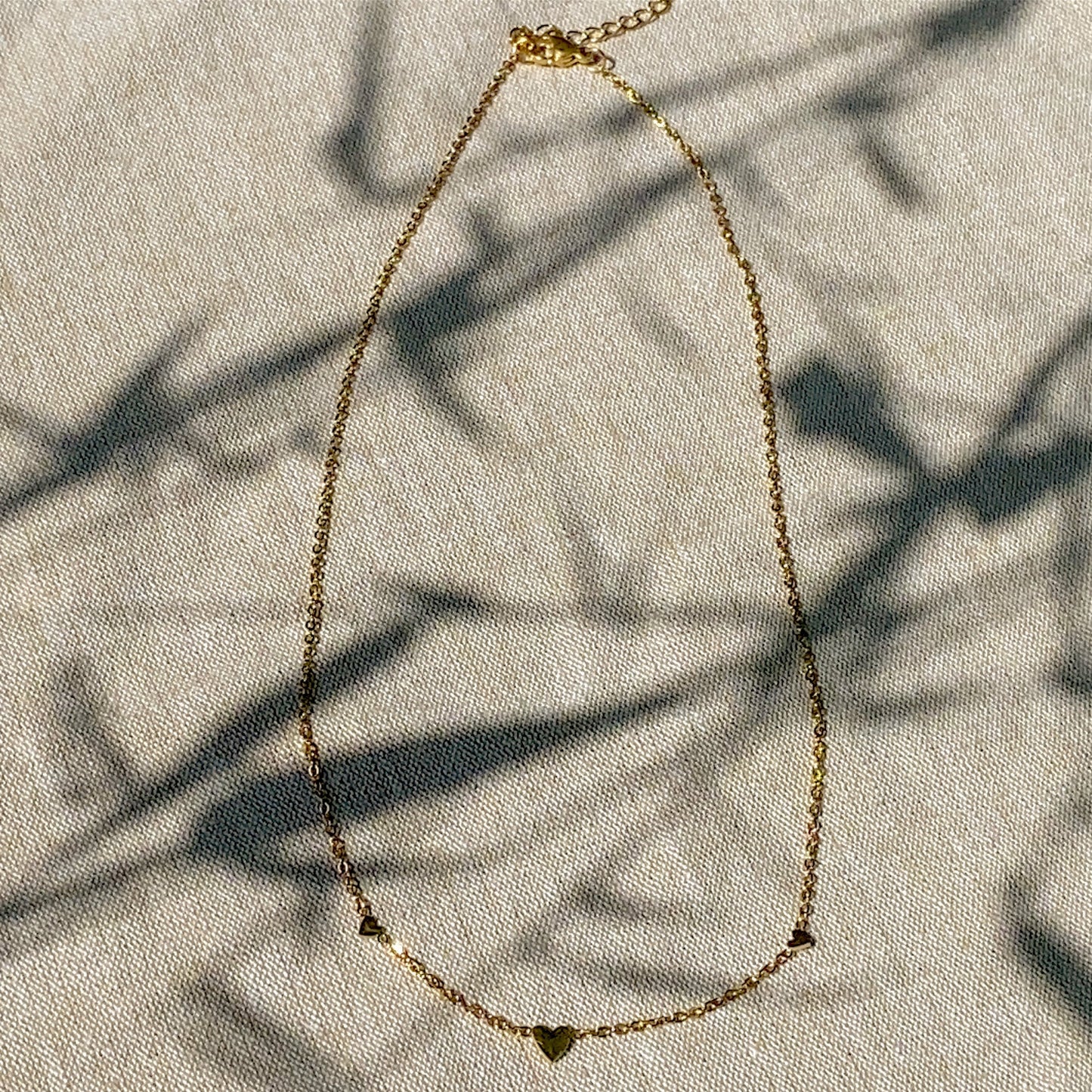 Small Hearts Necklace