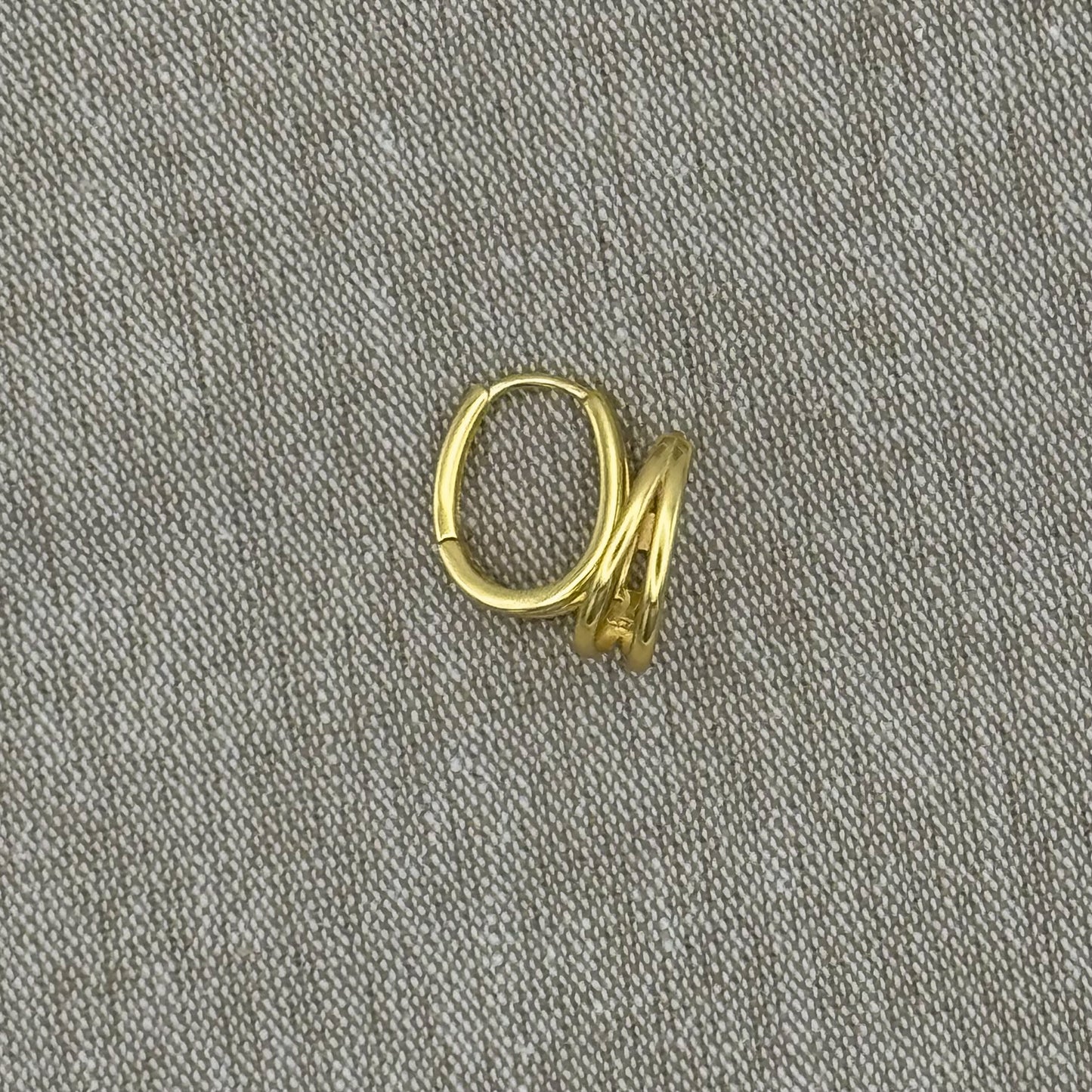 Double Oval Hoops