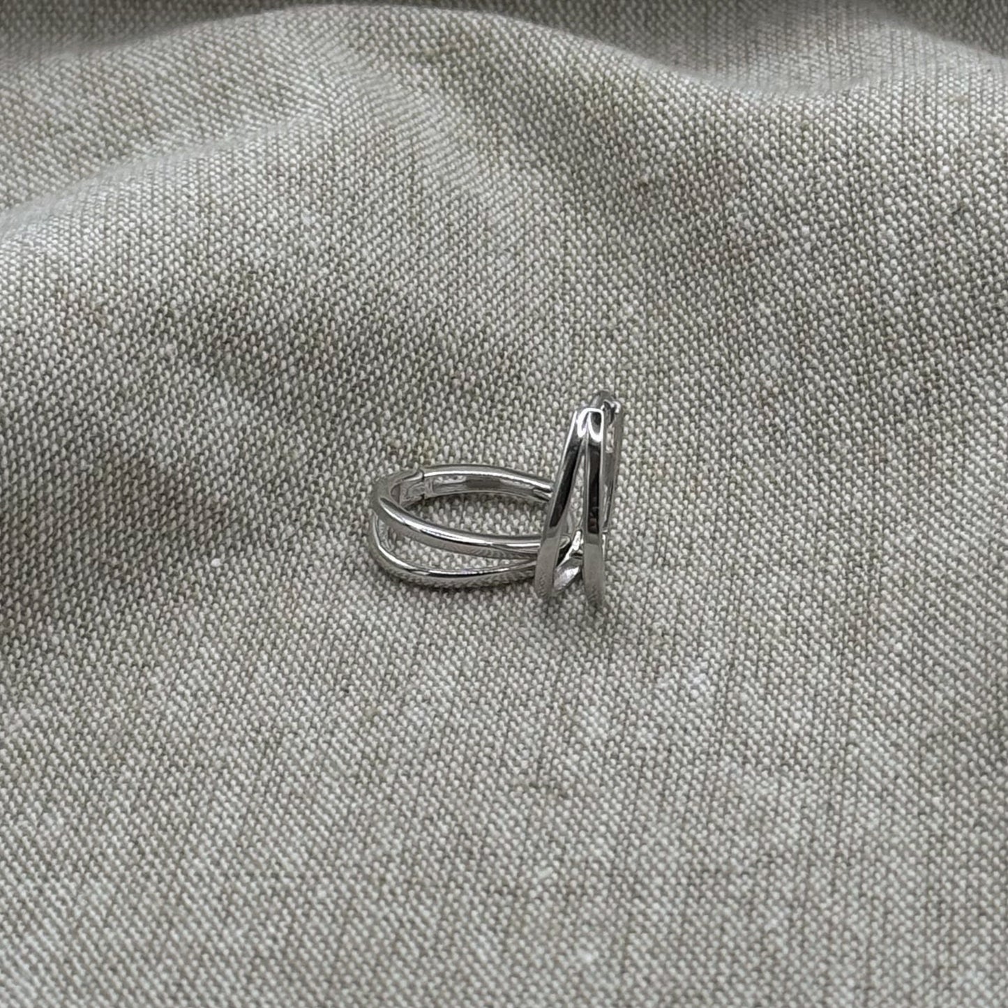 Double Oval Hoops