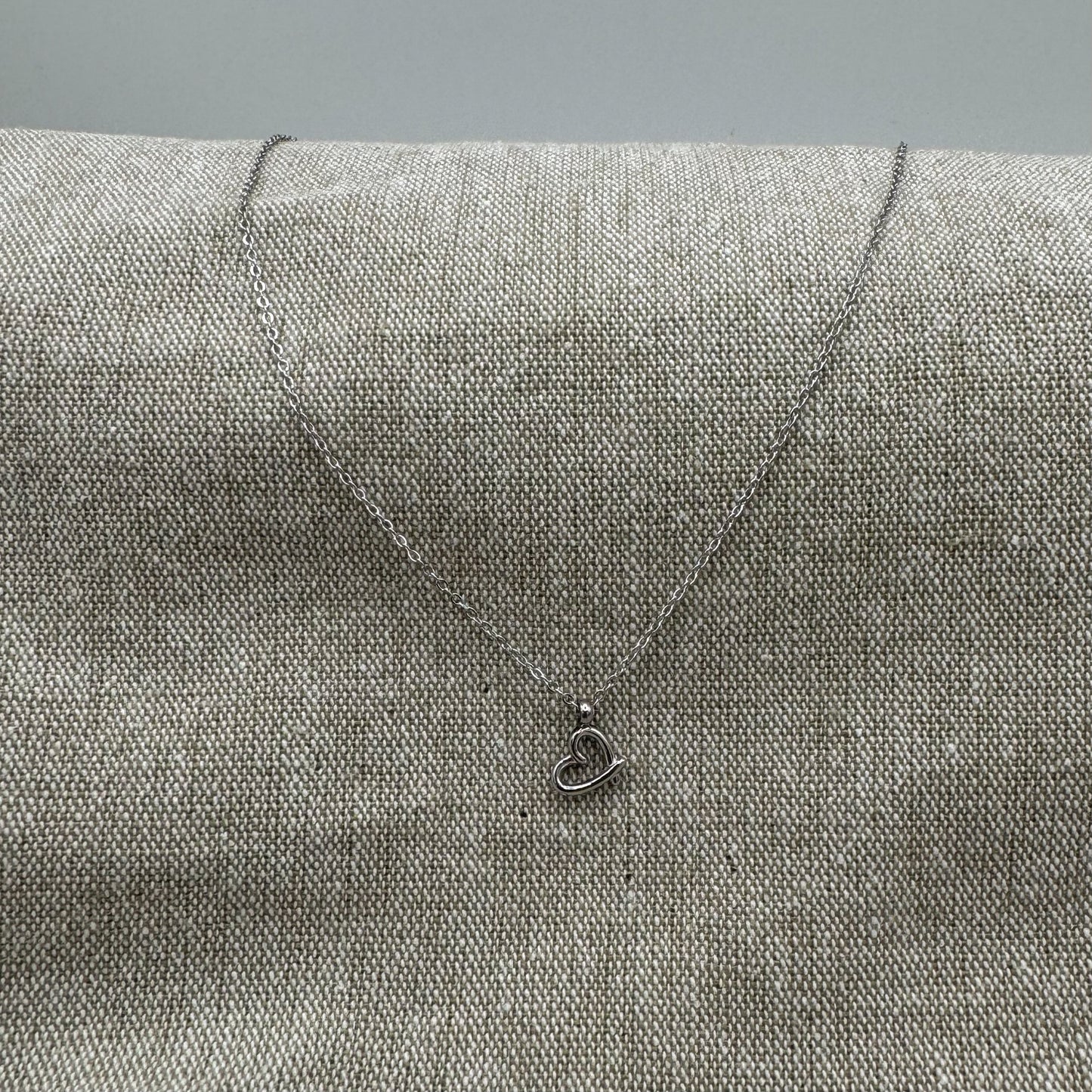 Drawn Heart Necklace
