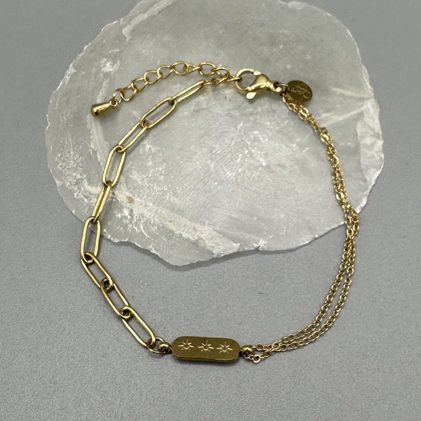 Triple Star Bracelet