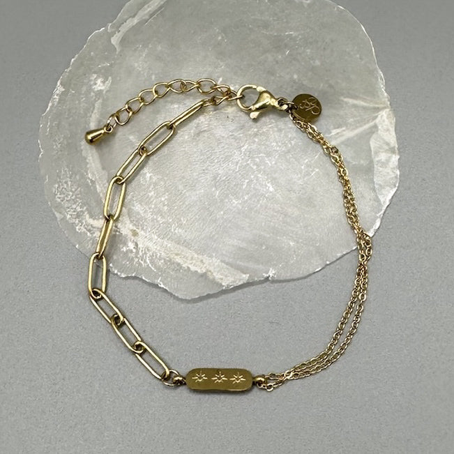 Triple Star Bracelet
