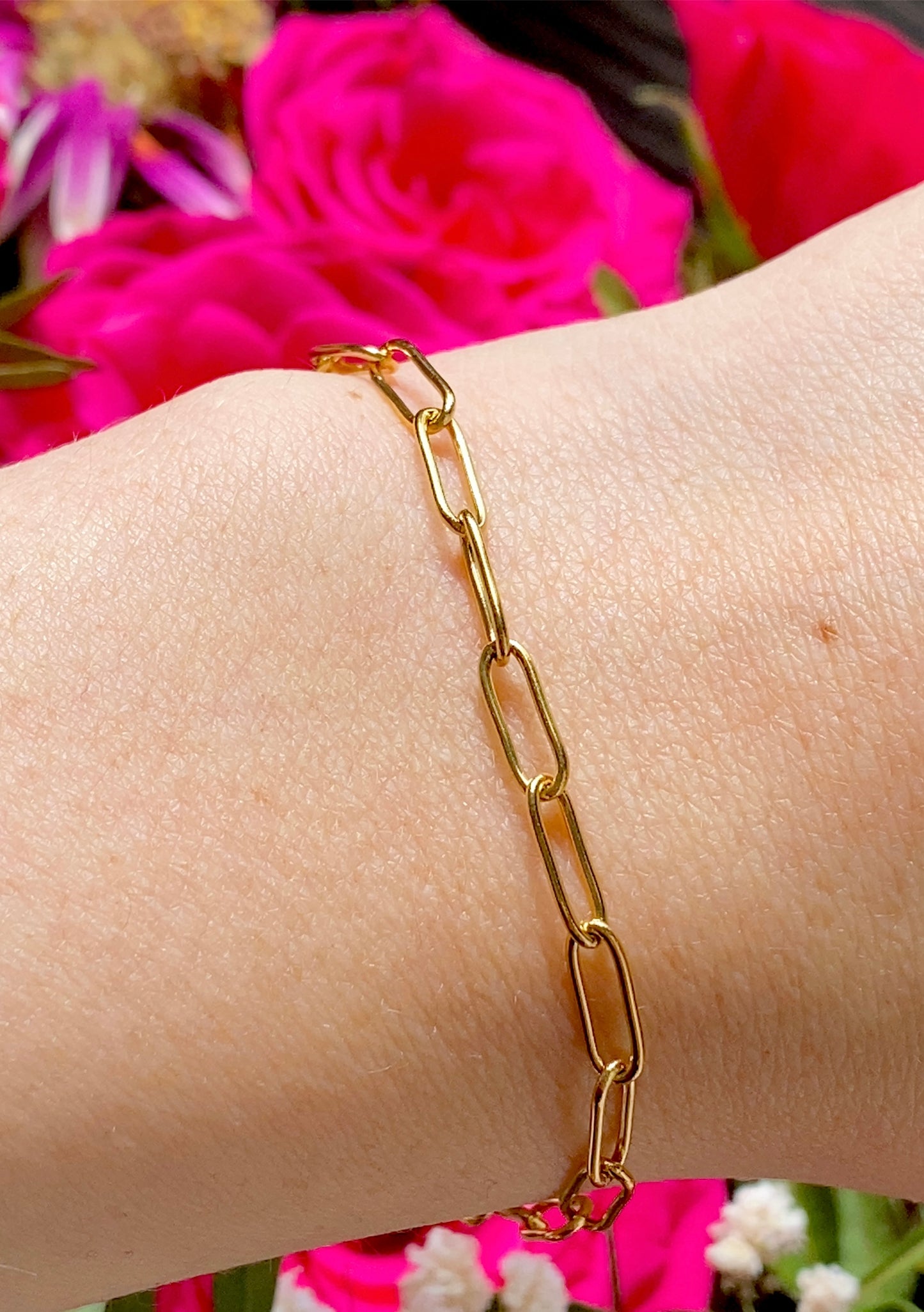 Chain Bracelet getragen