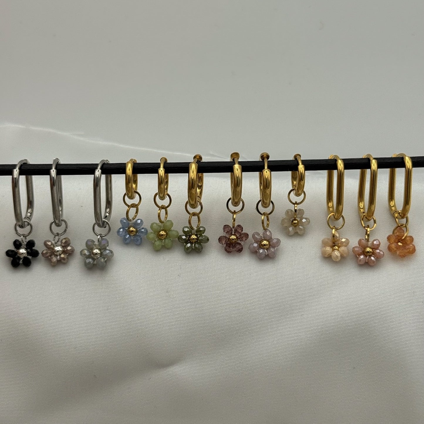Daisy Hoops - Mix & Match