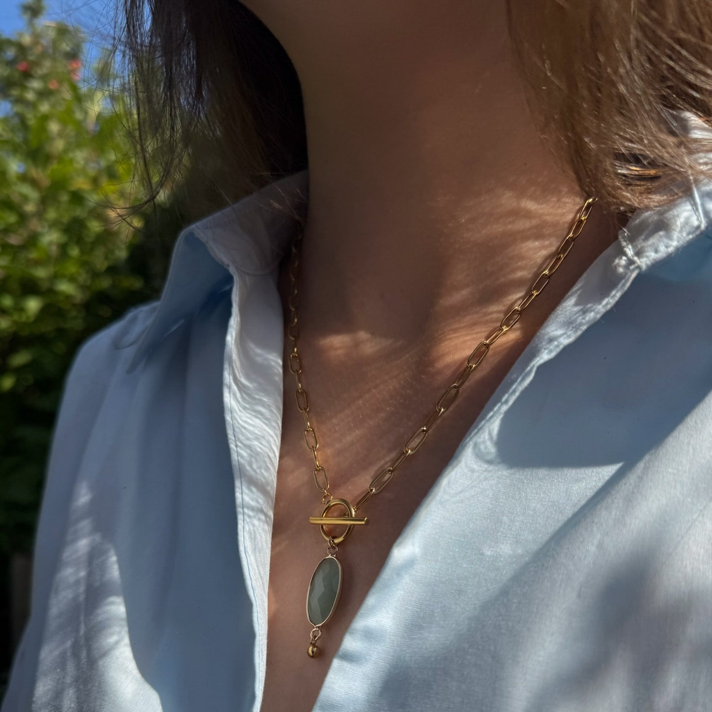 Unique Aventurin Necklace