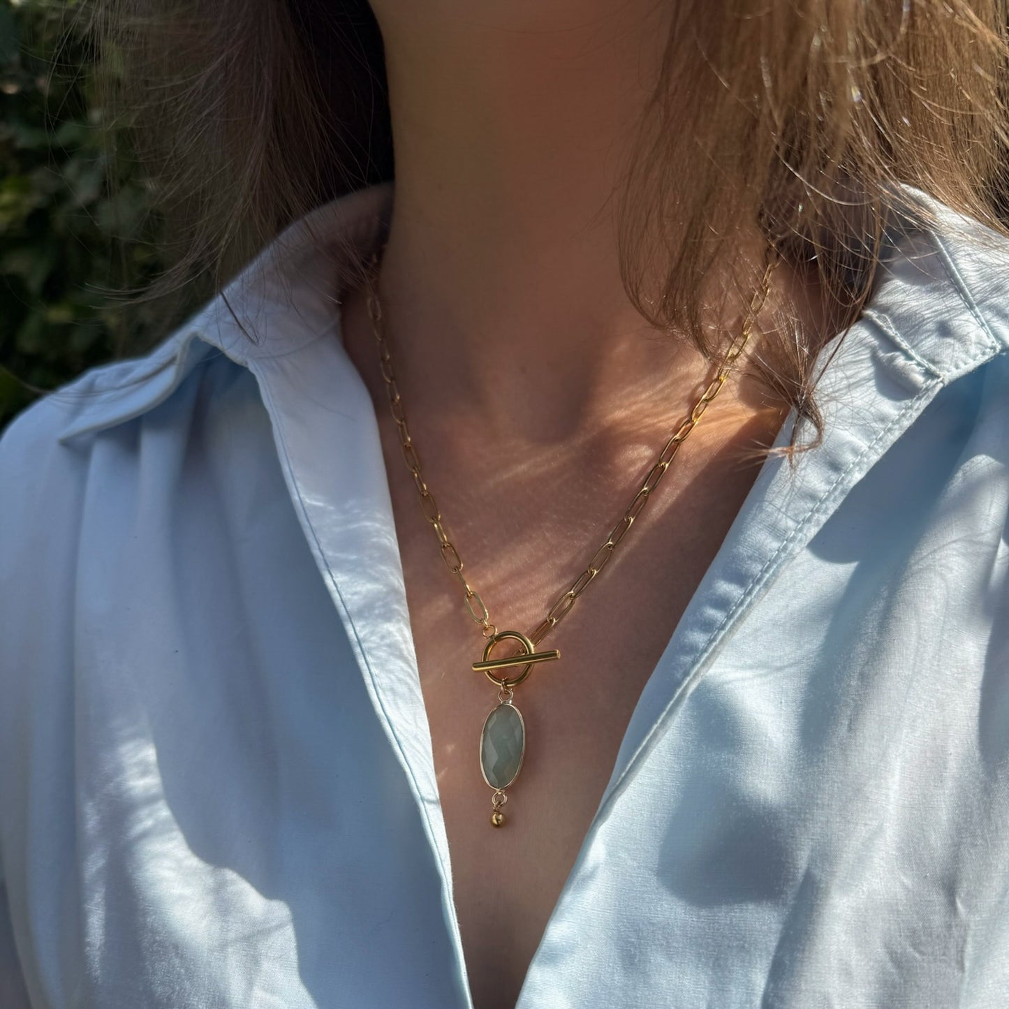 Unique Aventurin Necklace