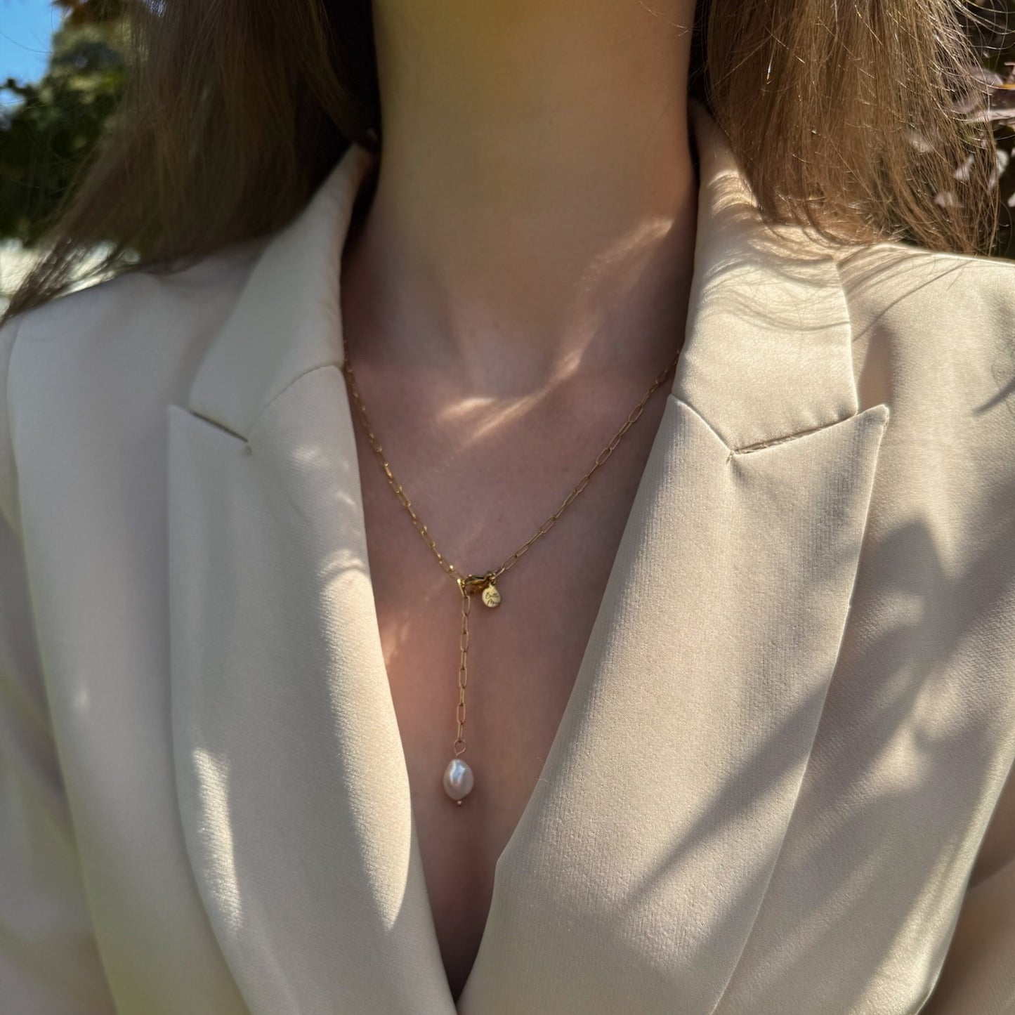 Pearl Drop Necklace