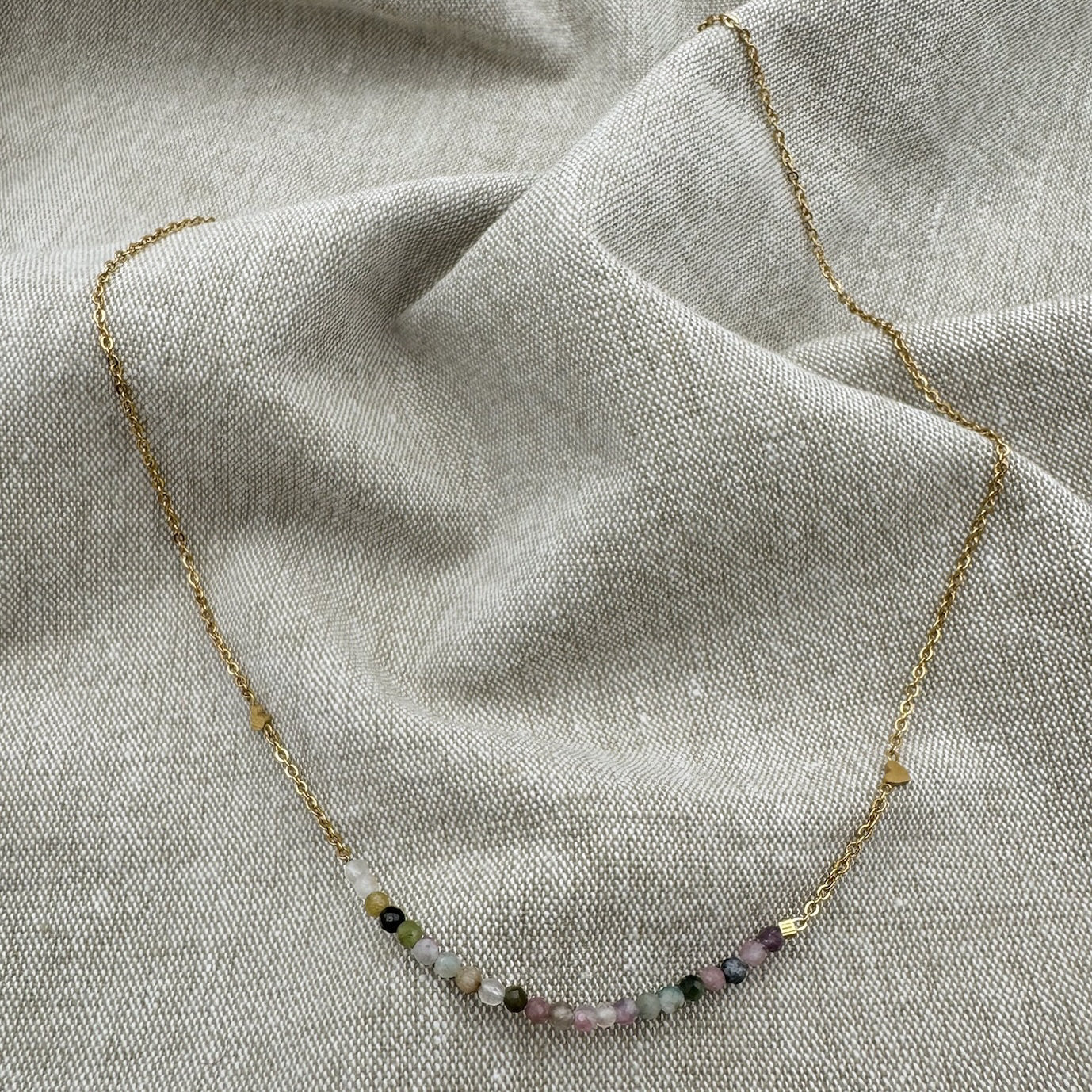 Unique Crystal Heart Necklace