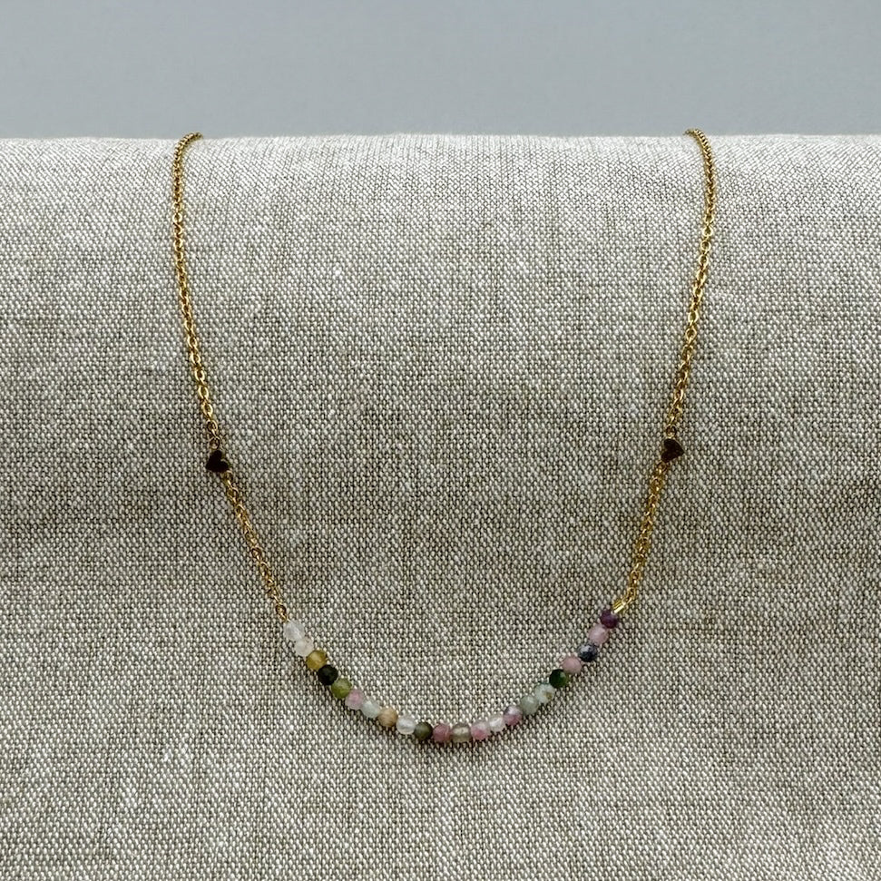 Unique Crystal Heart Necklace