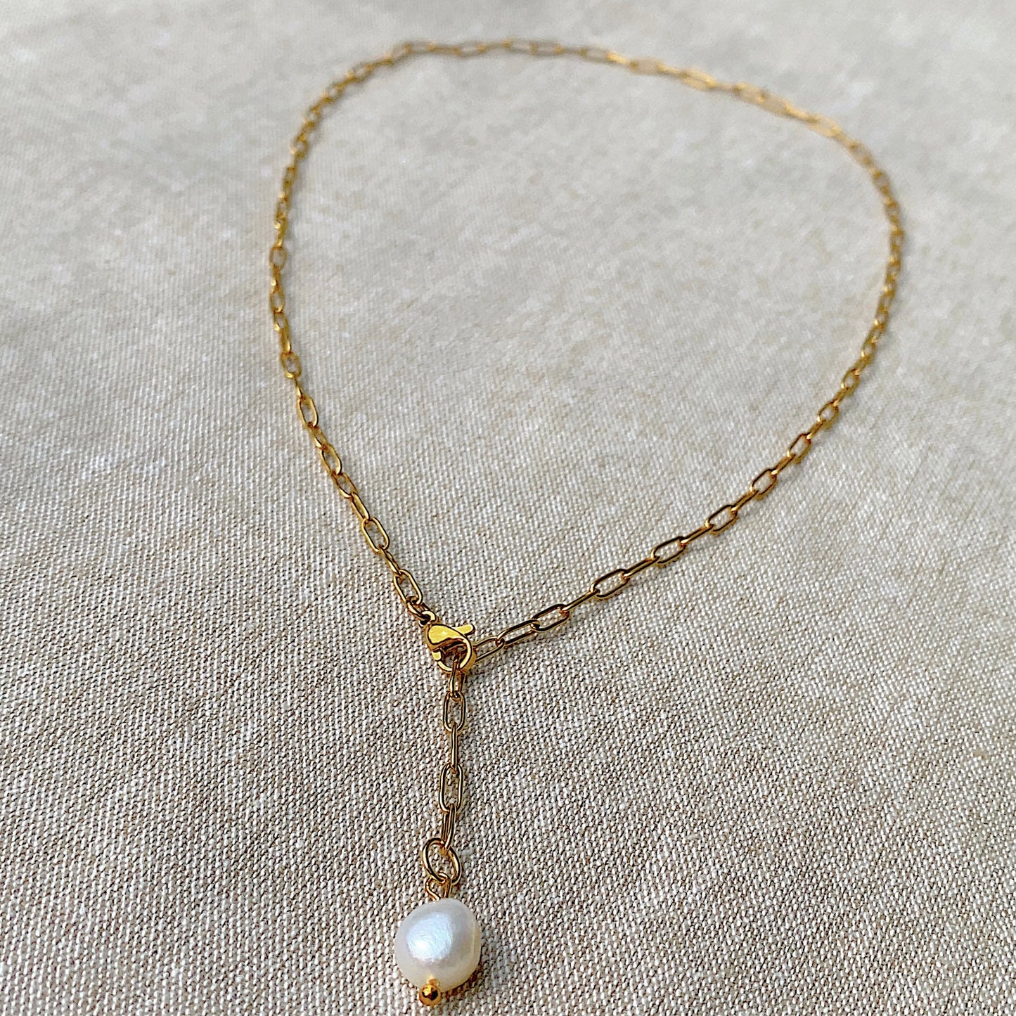 Pearl Drop Necklace