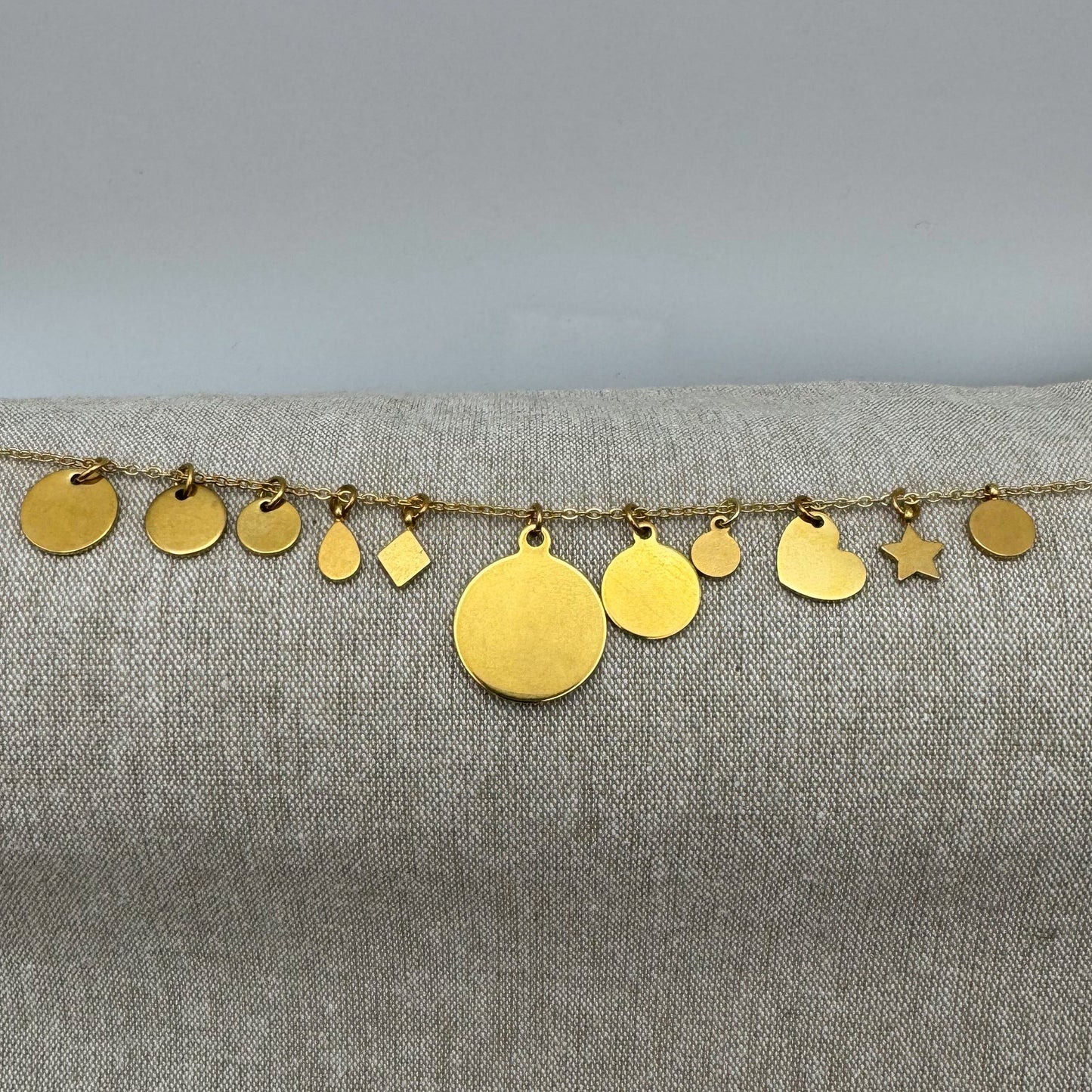 Kette mit individueller Gravur - Gold