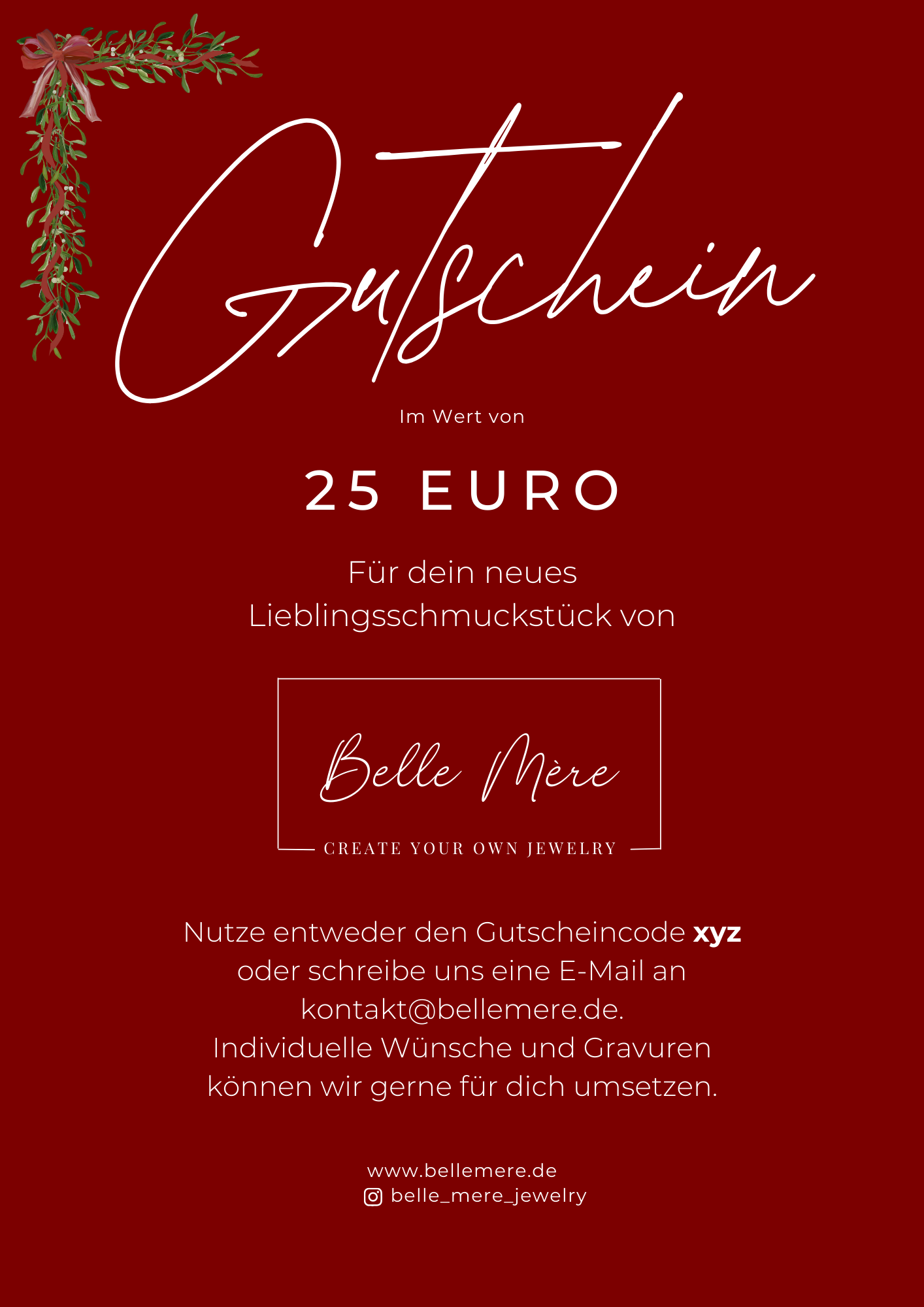 Belle Mère Gutschein