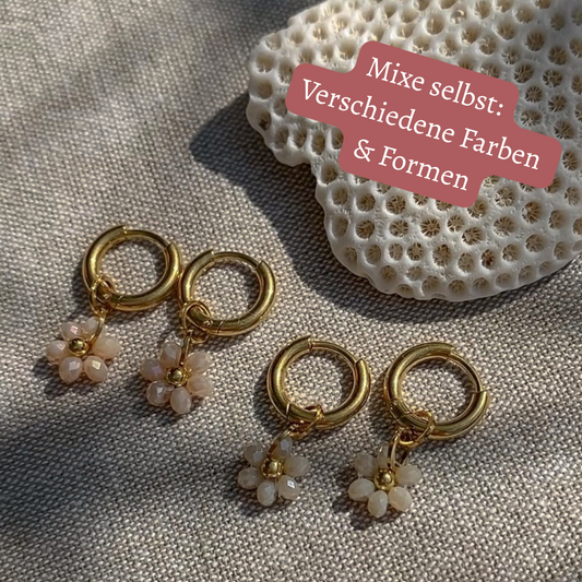 Daisy Hoops - Mix & Match