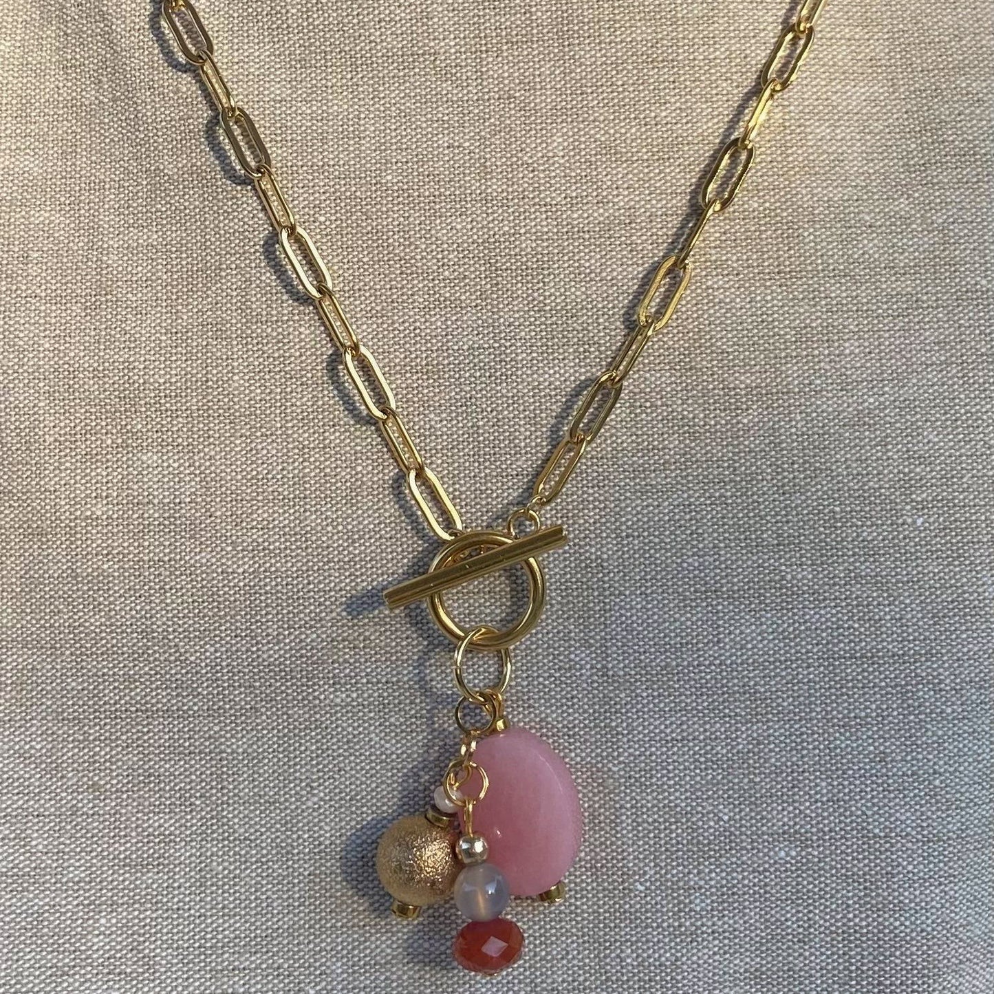Unique Blush Necklace