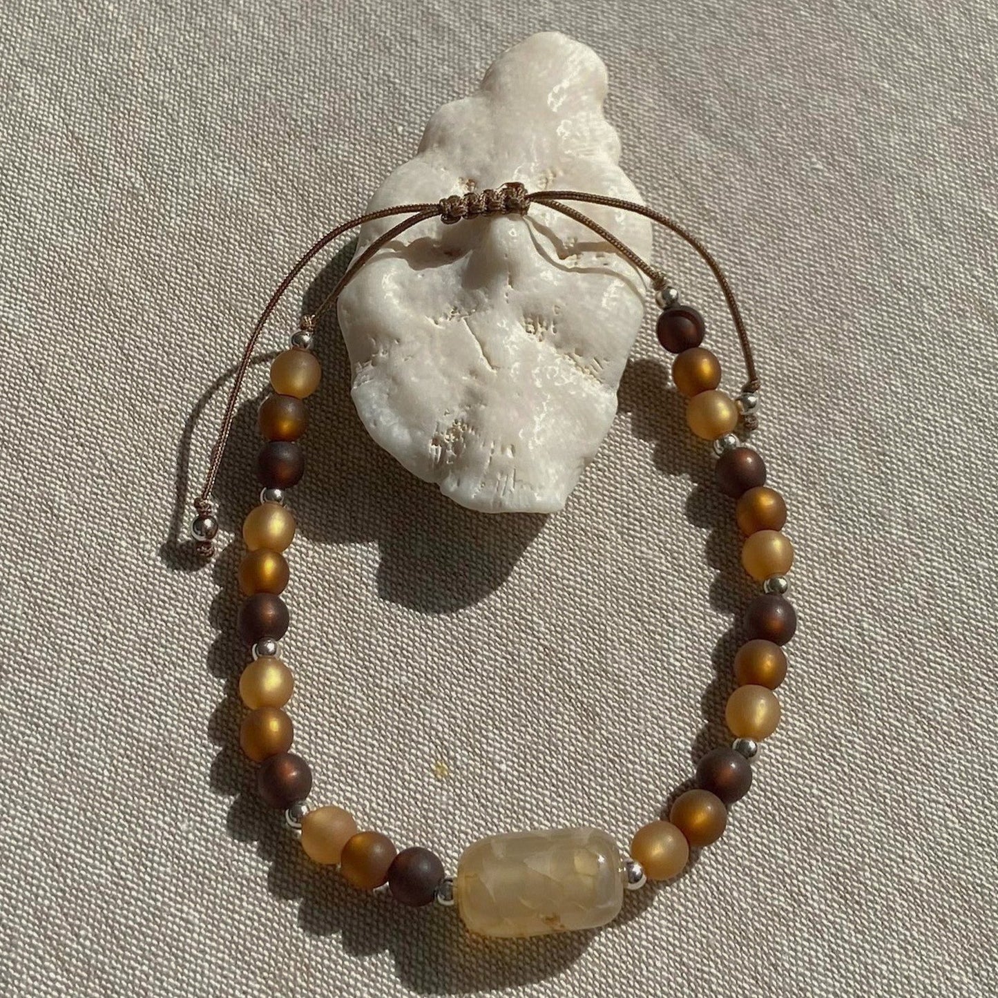 Men Amber Bracelet