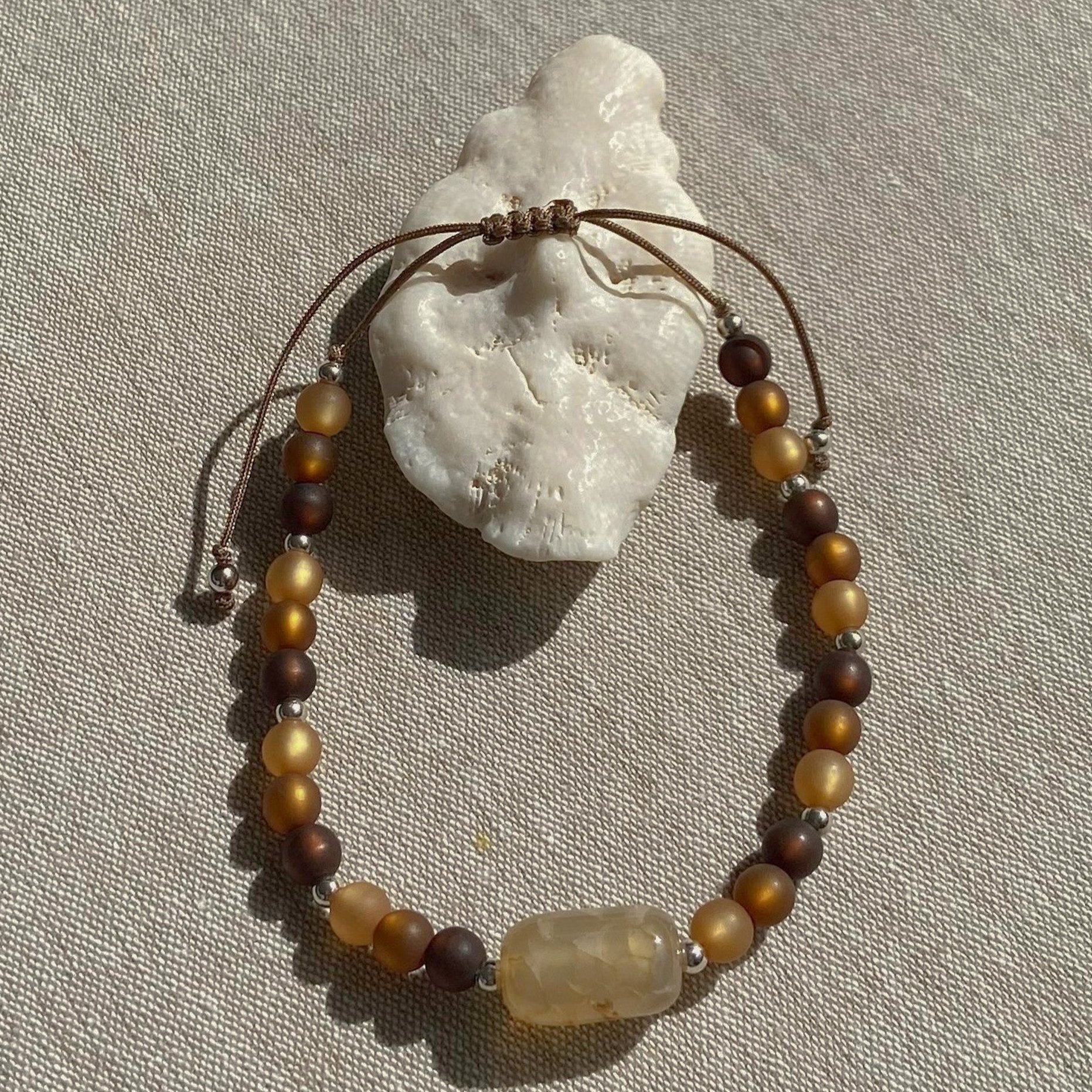 Men Amber Bracelet