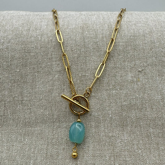 Unique Chalcedon Necklace