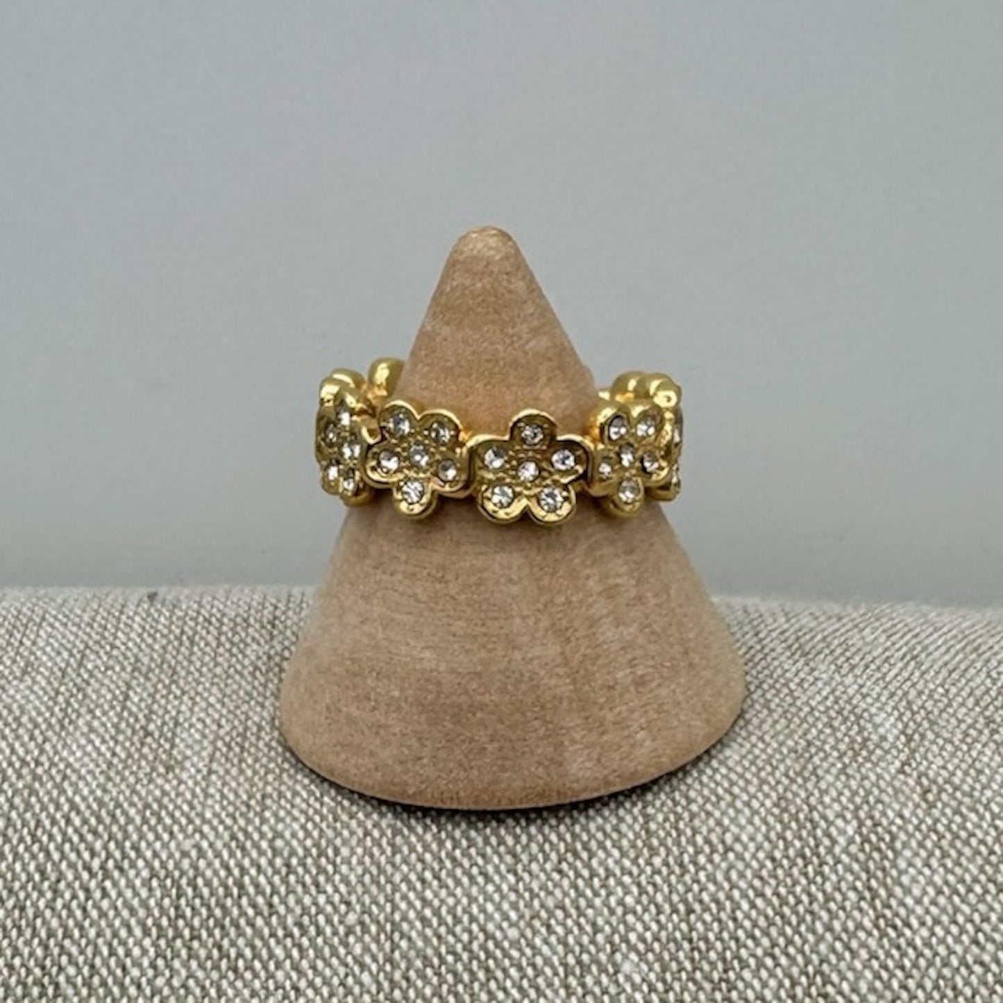 Flower Zirkonia Ring
