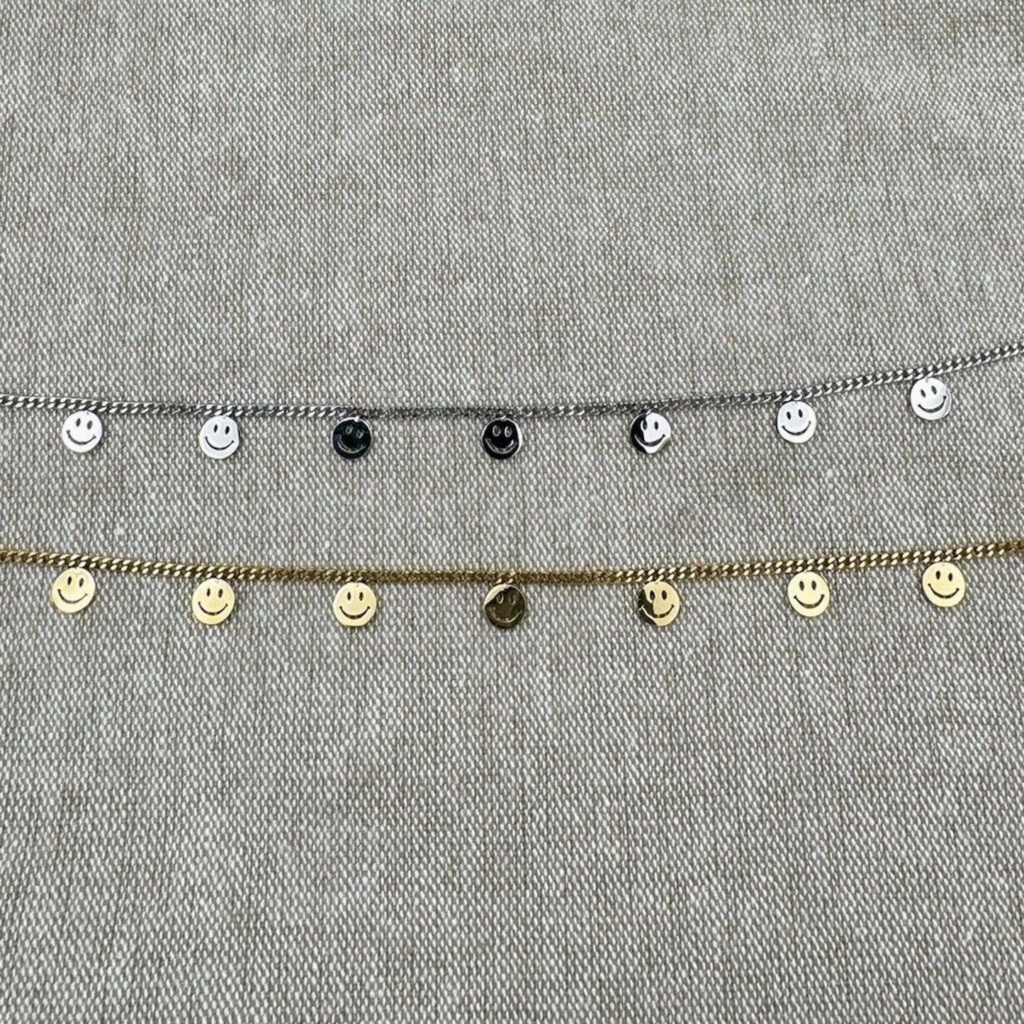 Smiley Anklet