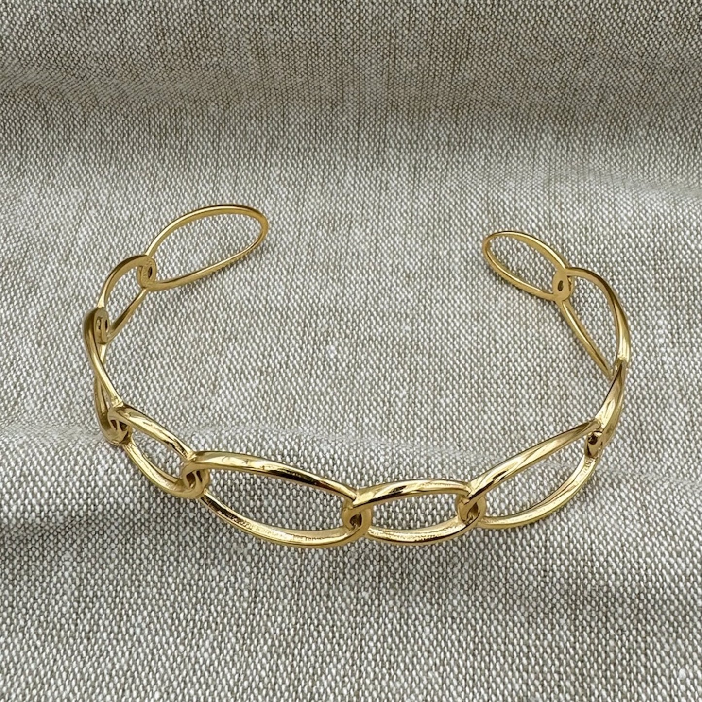 Oval Mix Bangle