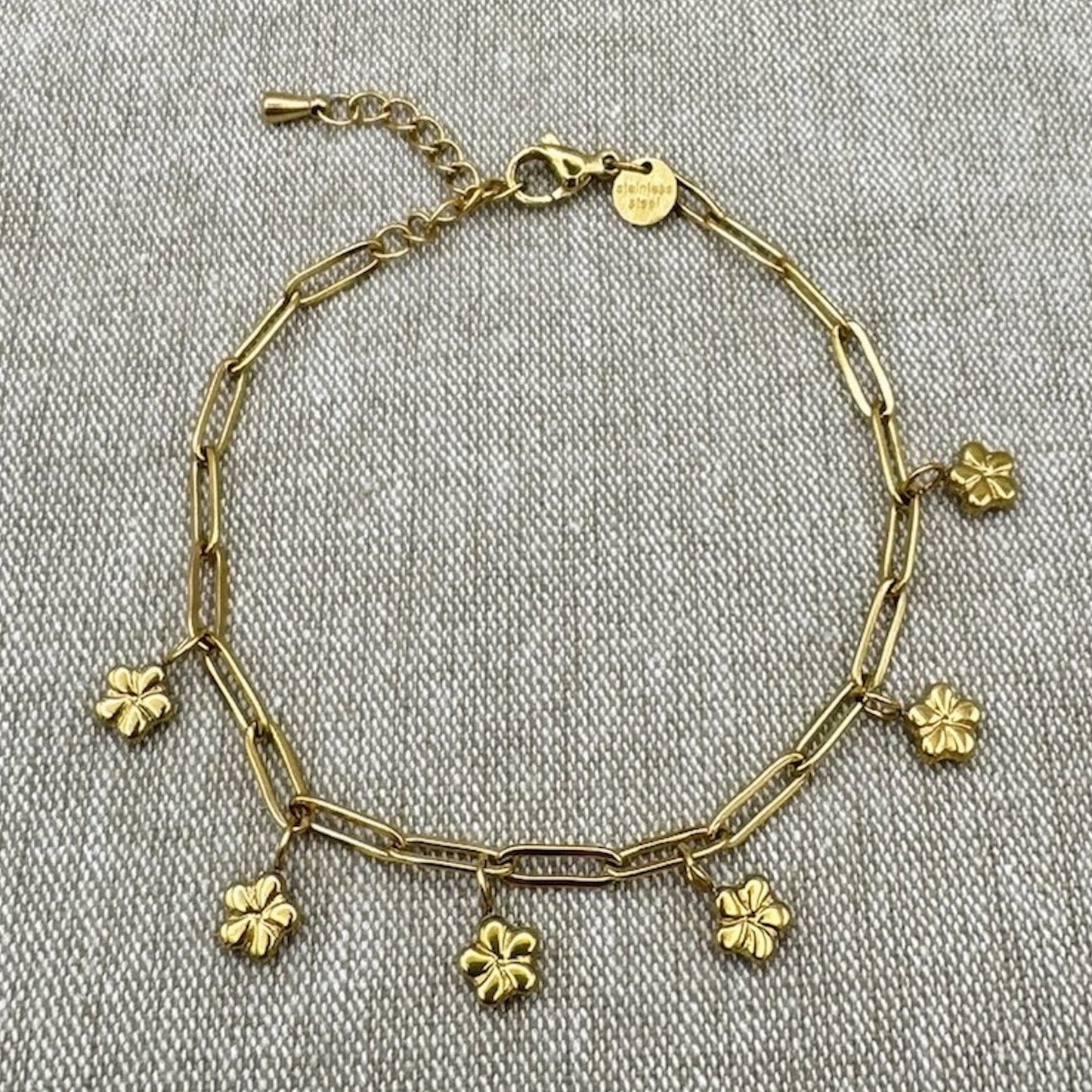 Petunia Flower Bracelet