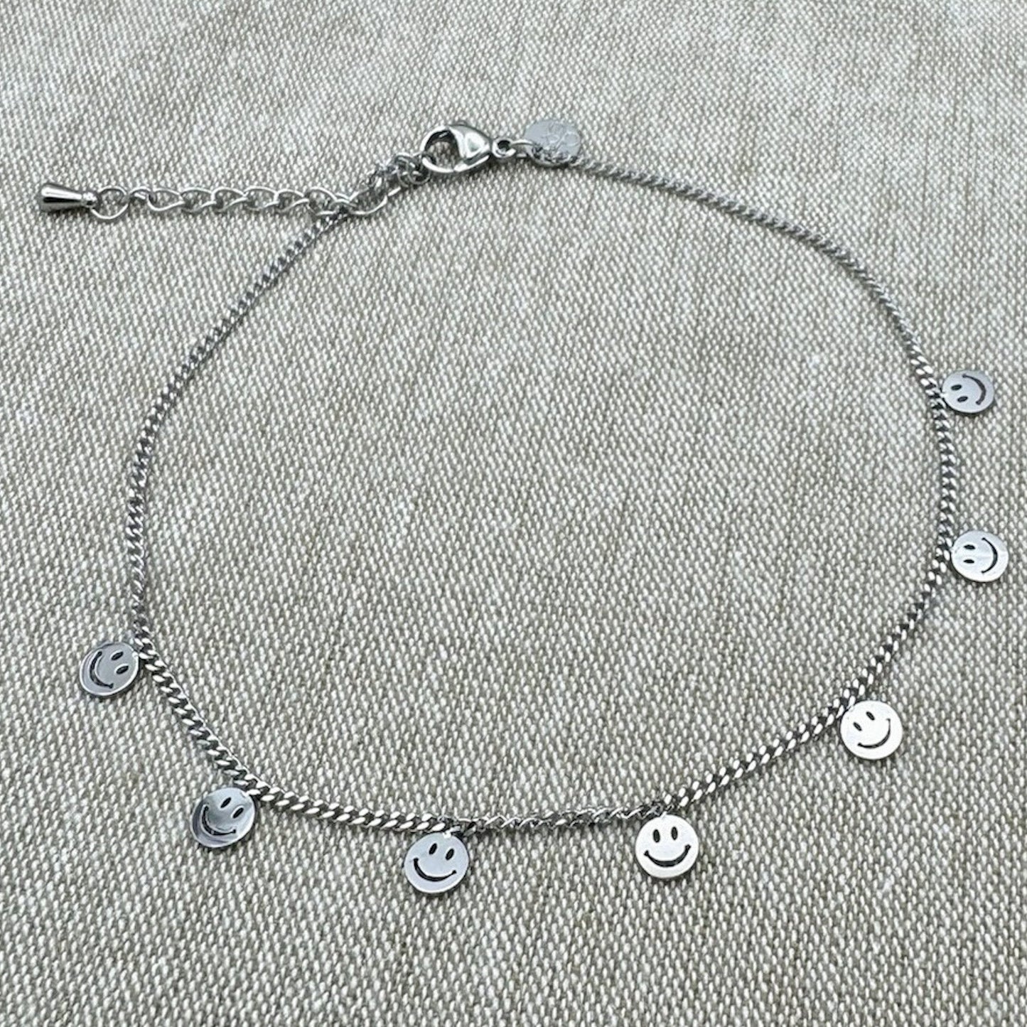 Smiley Anklet