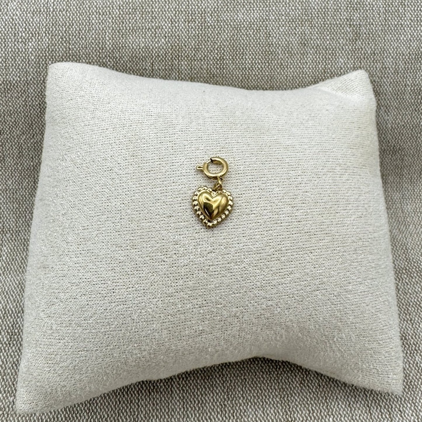 Dots Heart Charm