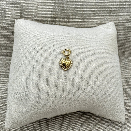 Dots Heart Charm