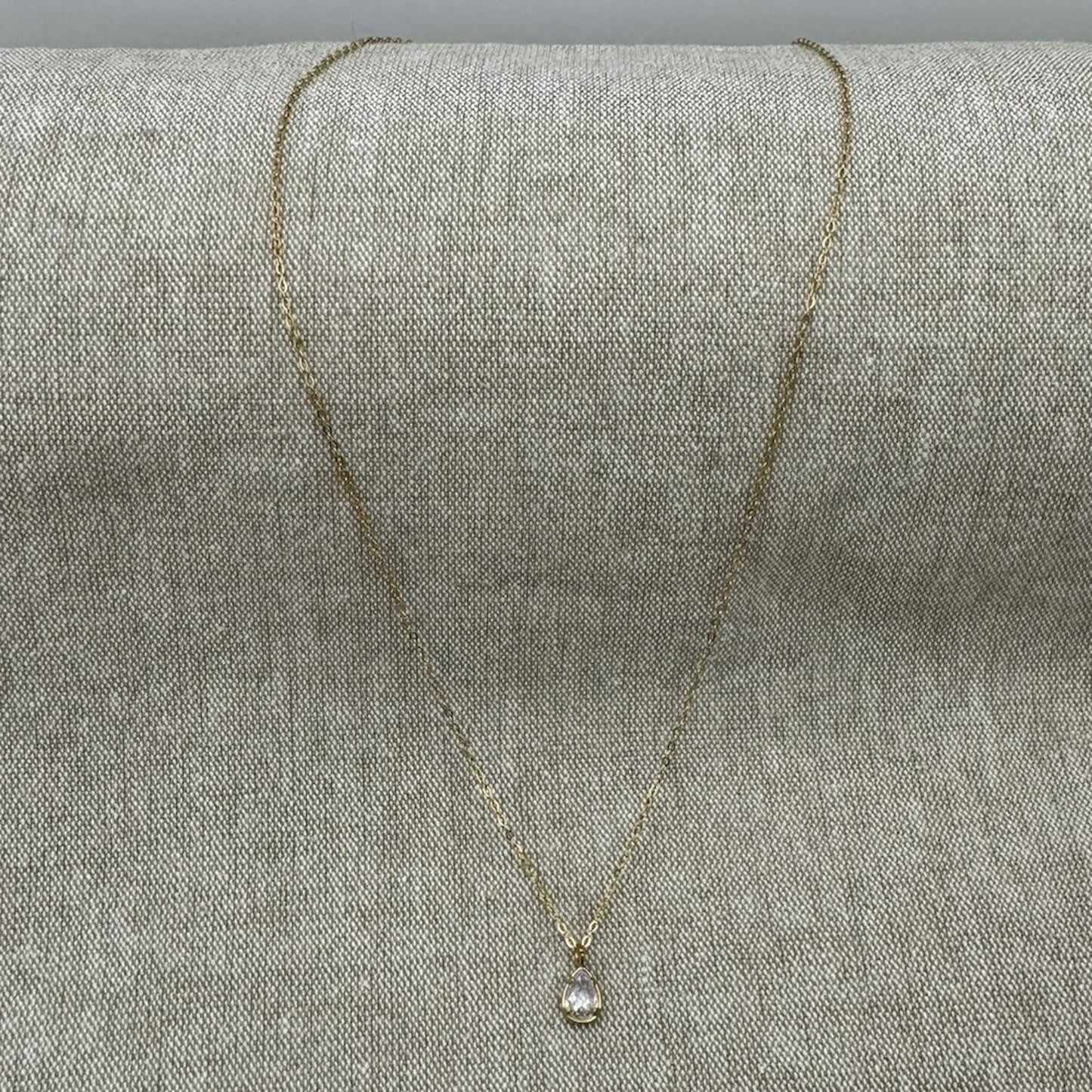 Crystal Drop Necklace