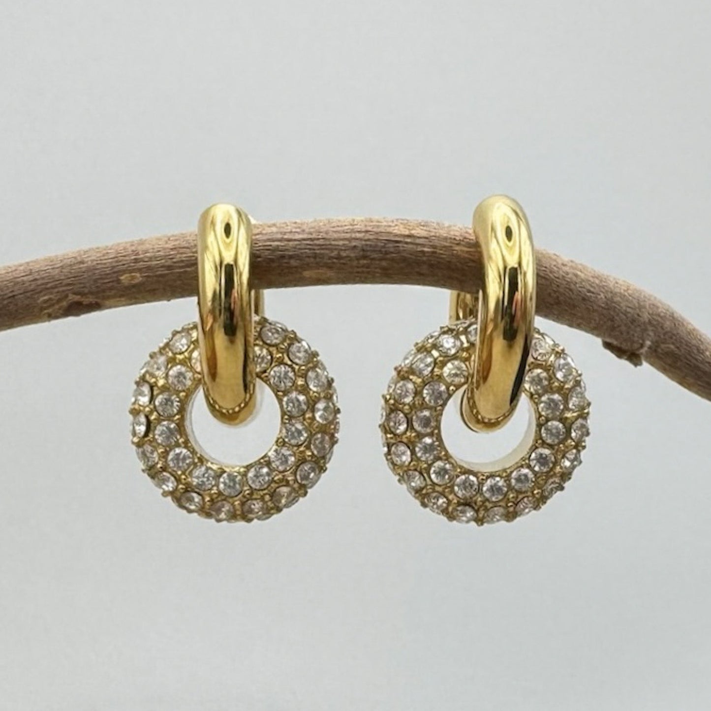 Diamond Ring Hoops