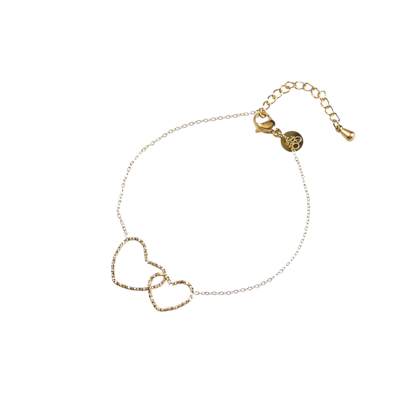 Double Heart Bracelet