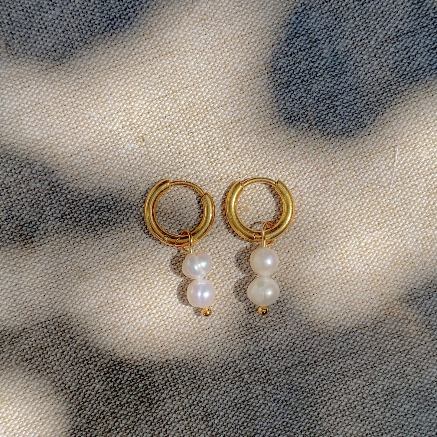 Pearl Hoops