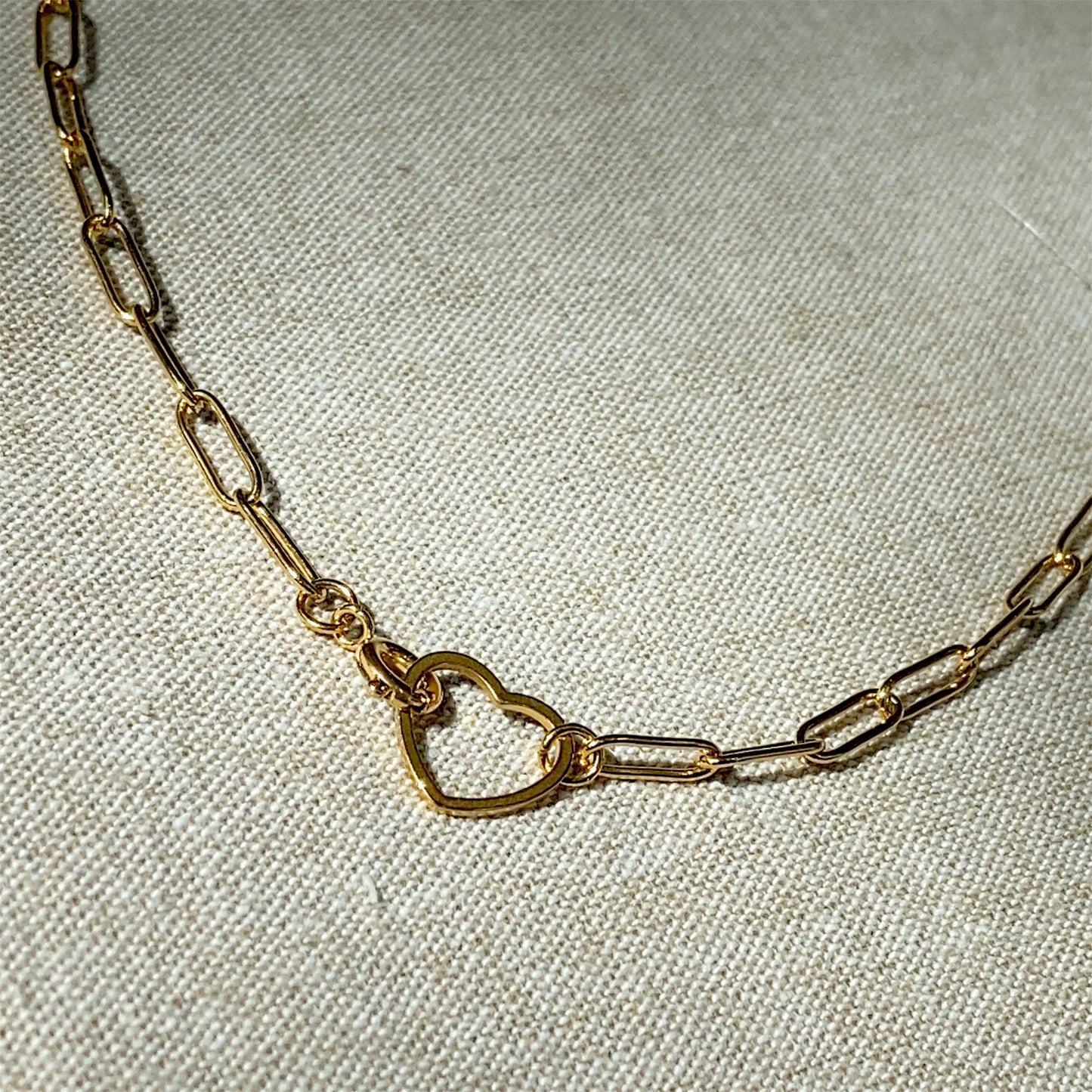 Heart Chain Necklace